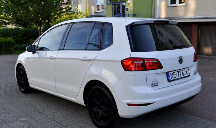 Volkswagen Golf Sportsvan cena 49900 przebieg: 180000, rok produkcji 2015 z Elbląg małe 407